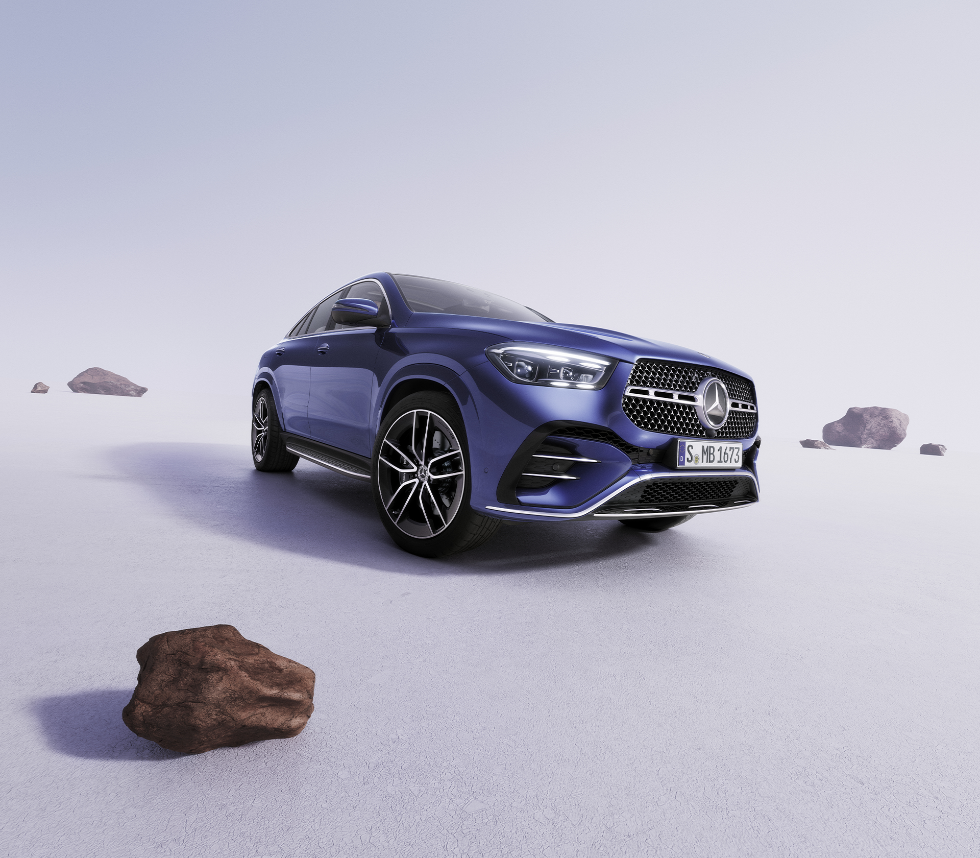 Mercedes-Benz GLE Coupé Frontansicht 