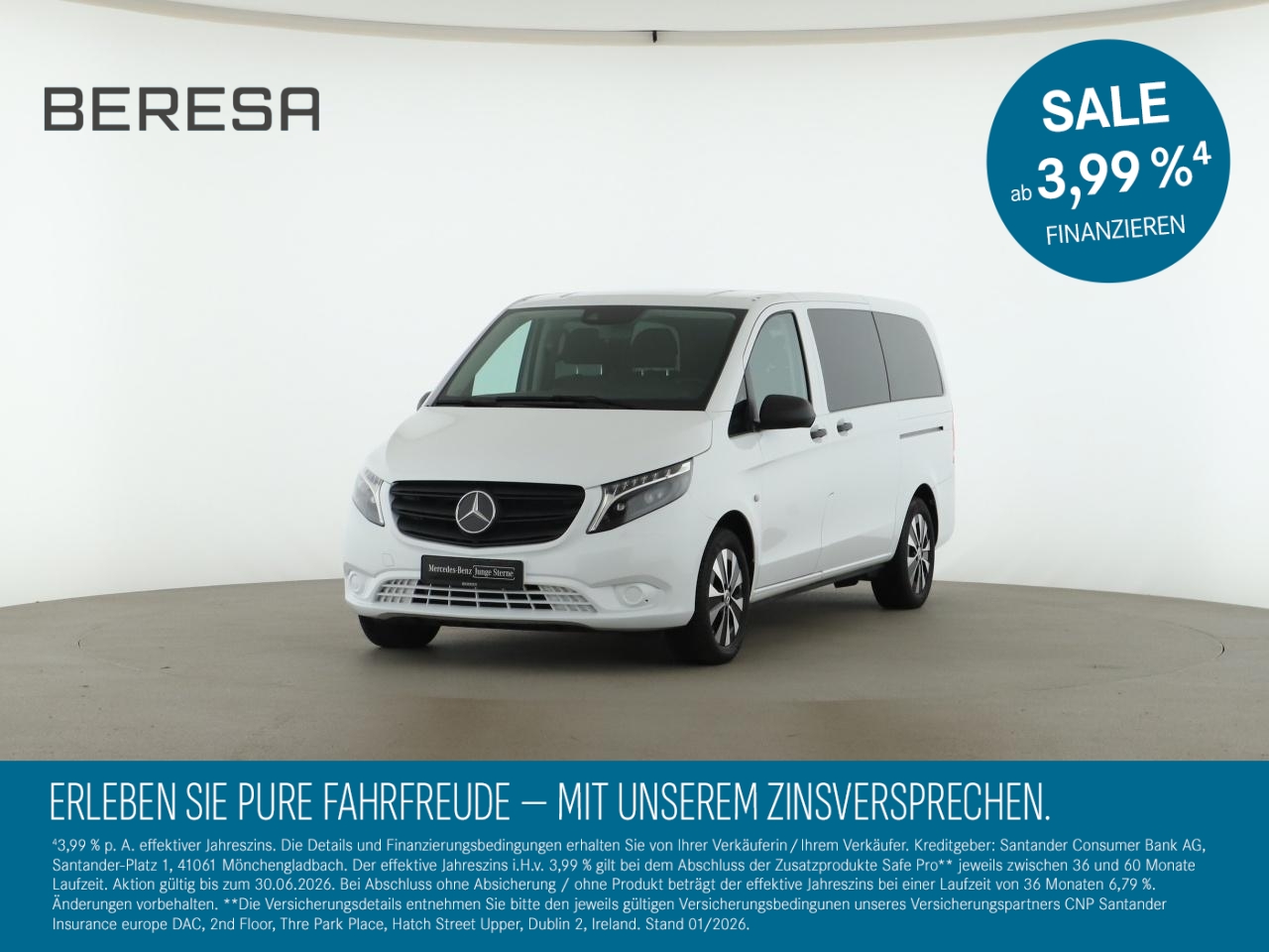 Vito 116 CDI Kombi Tourer Lang 9 Sitzer LED RFK