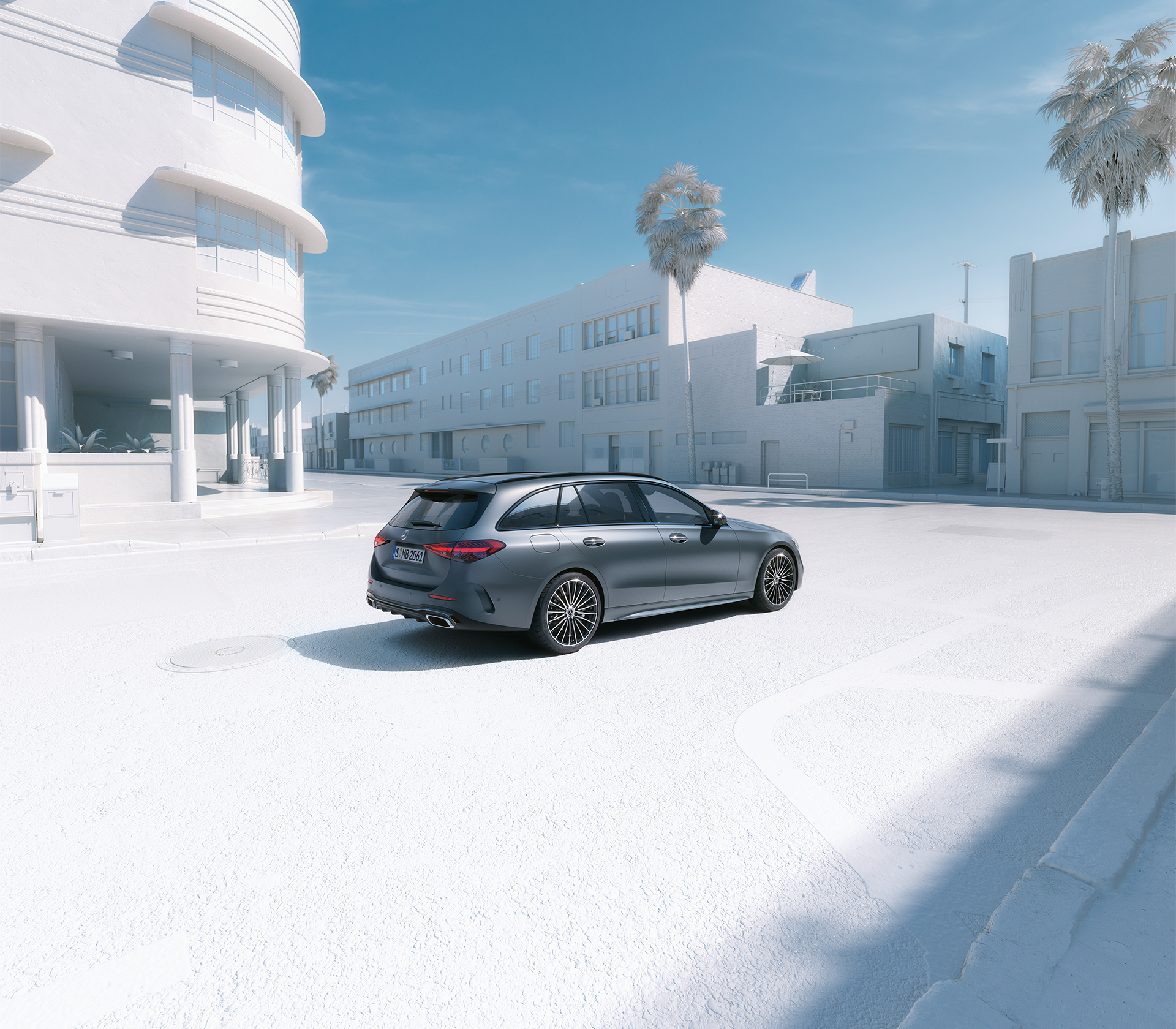 Mercedes-Benz C-Klasse T-Modell in grau