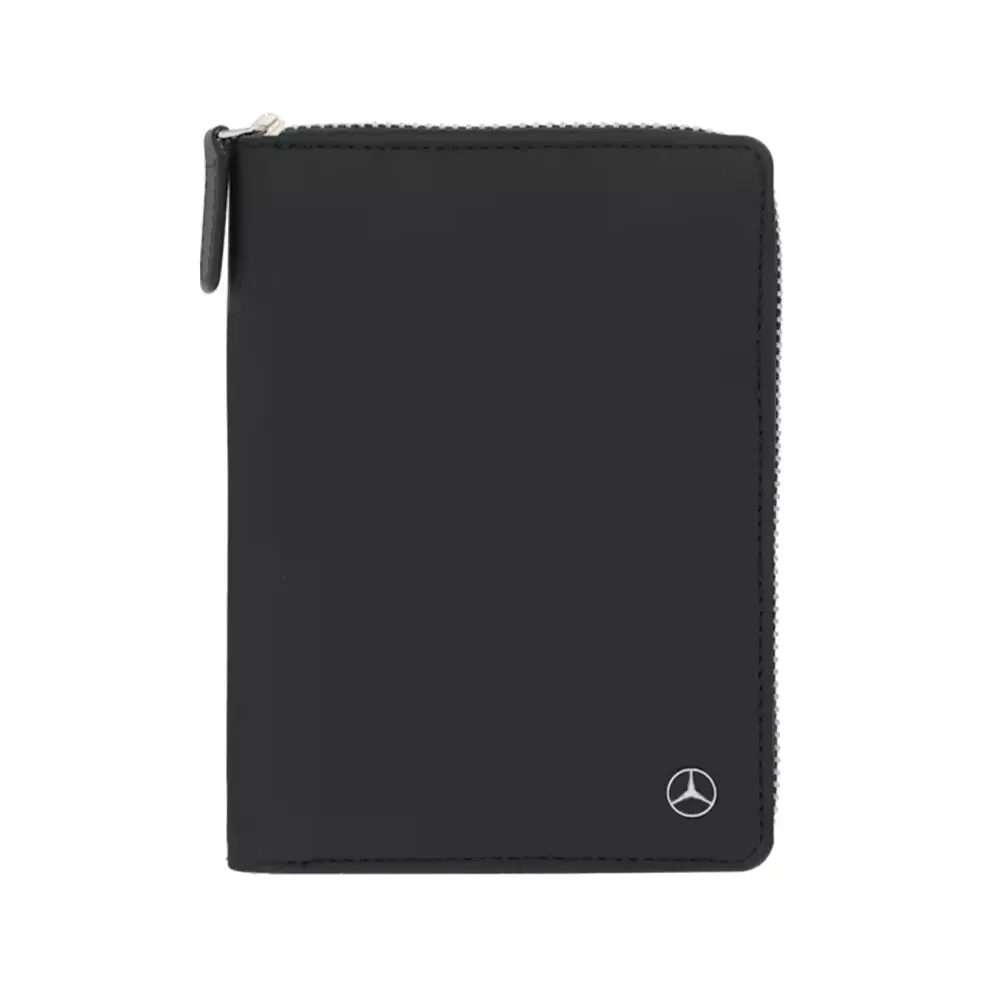 Mercedes-Benz Reisepassetui aus Nappa Leder mit RFID-Schutz