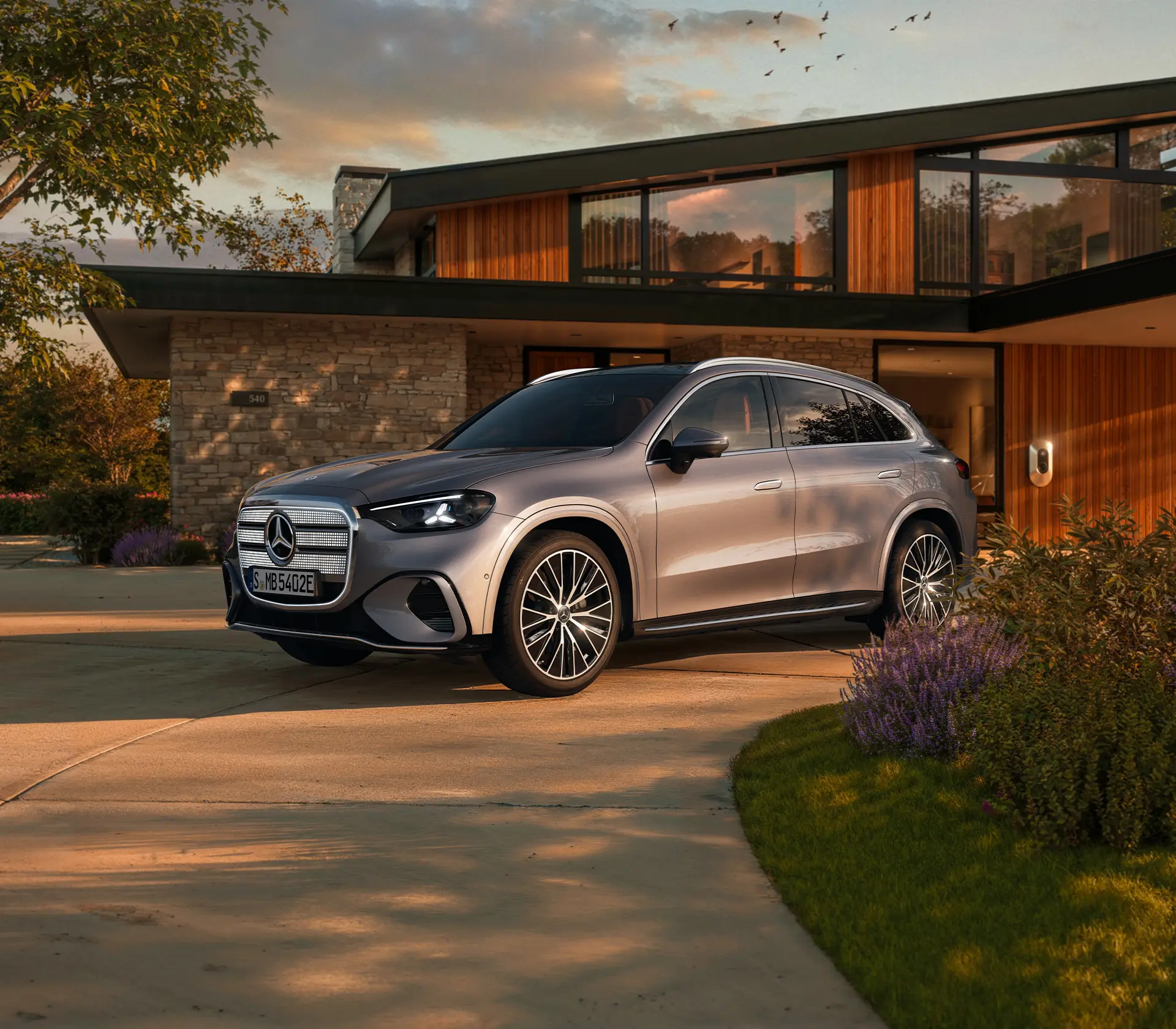 Frontansicht des elektrischen GLC