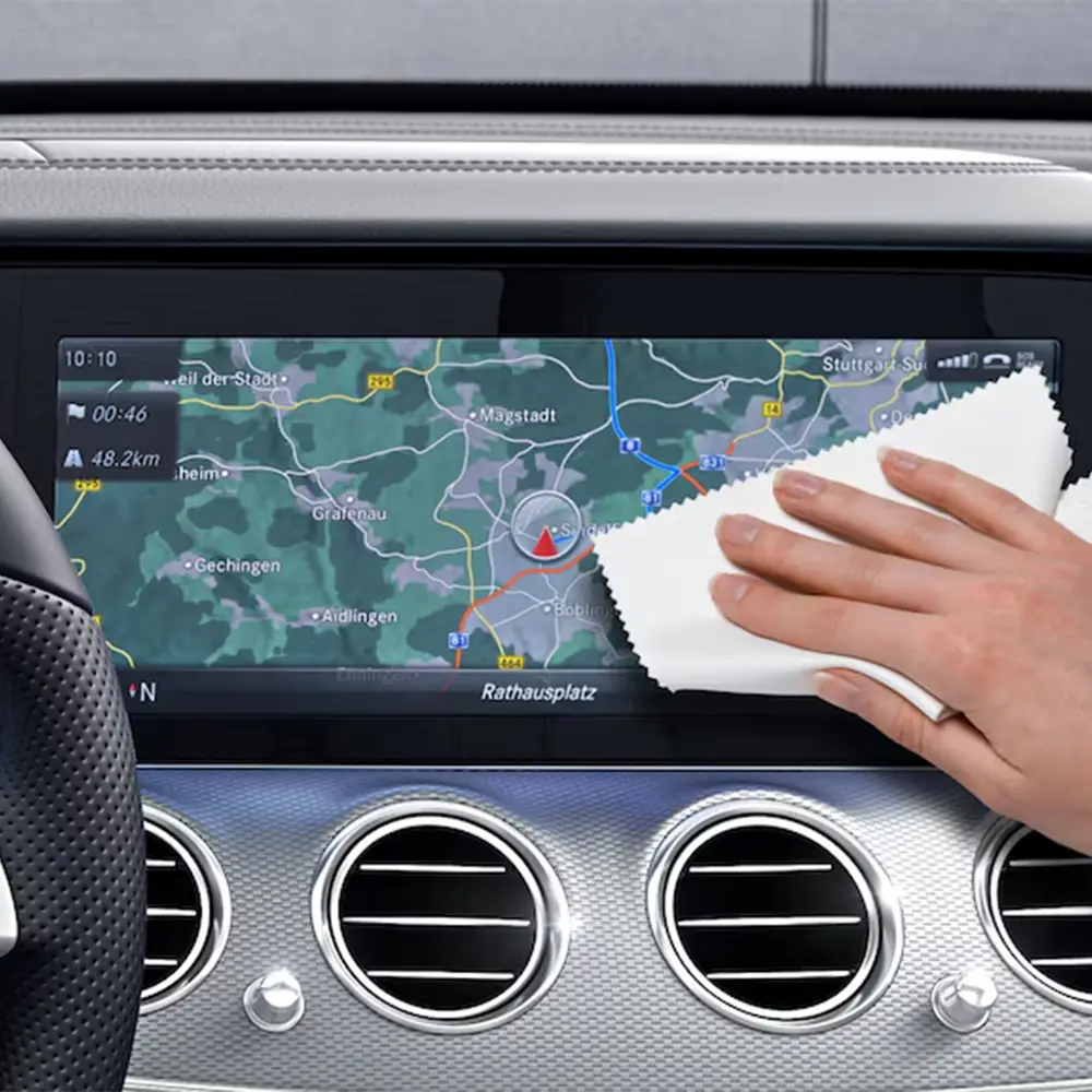 Mercedes-Benz Mikrofasertuch DIN A5 für empfindliche Oberflächen