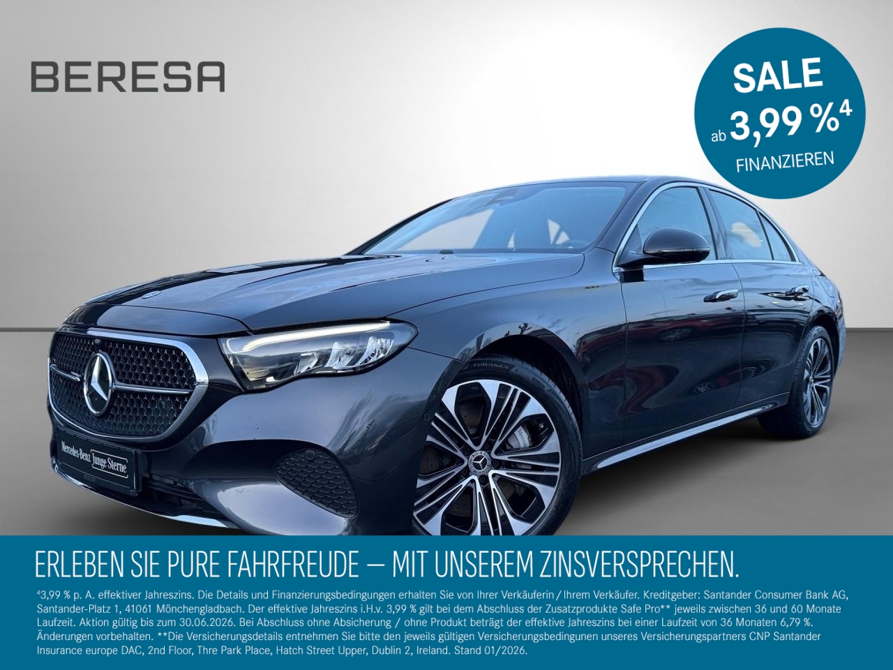 E 300 de Avantgarde Distronic AC-Lader 19 Zoll