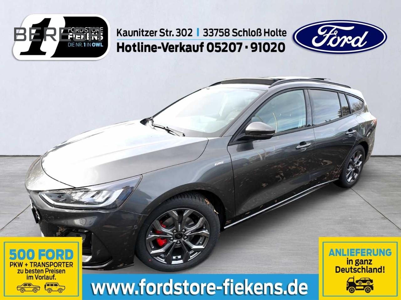 Focus ST-Line X 1.0 EcoBoost MHEV TV Pano Kamera