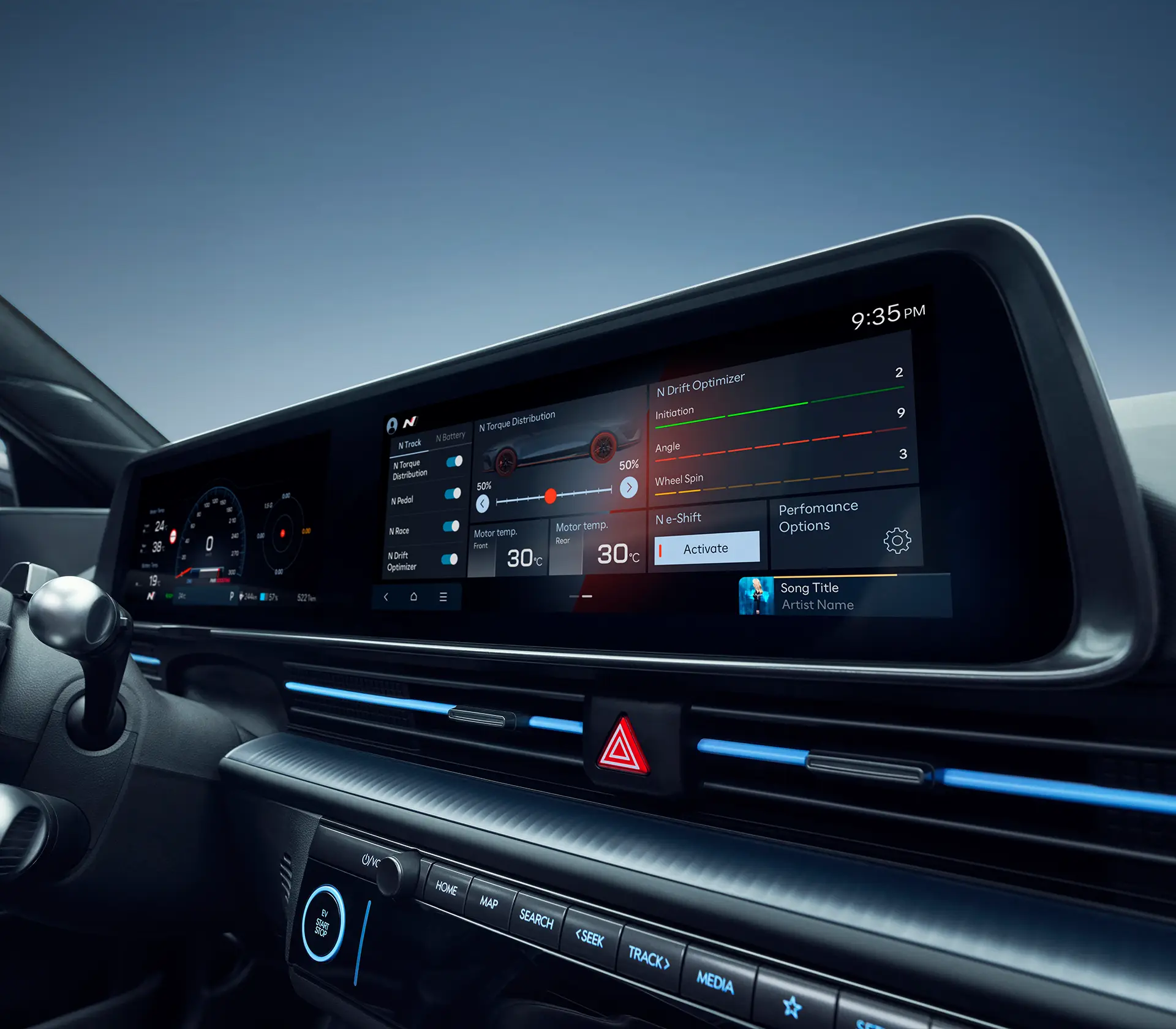 Hyundai IONIQ6 N Digitales Display