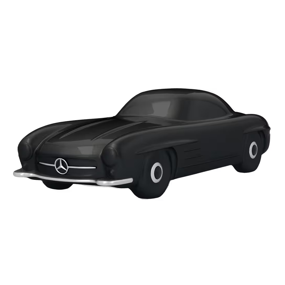Mercedes-Benz 300 SL Coupé W198 II Skulptur schwarz Minichamps 1:18