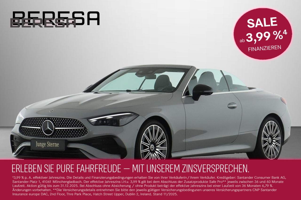 CLE 450 4M Cabriolet AMG Night Massage 20 Zoll