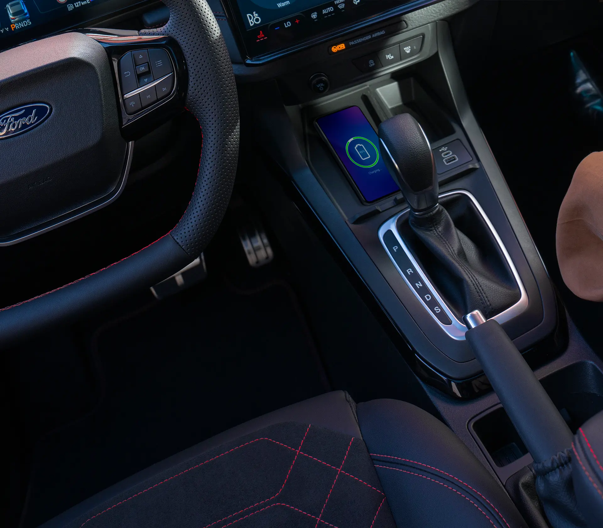 die Schaltung beim Ford Puma