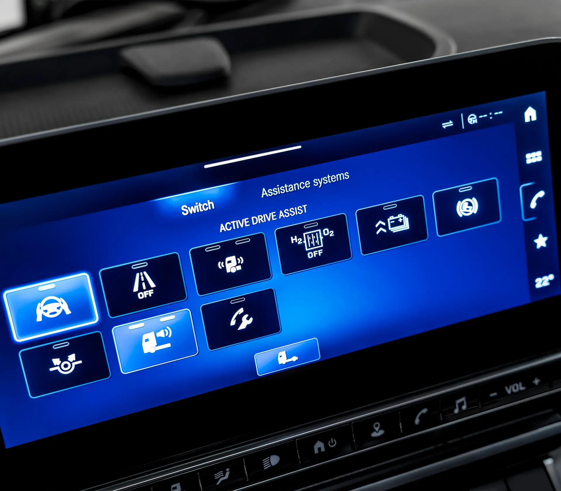Assistenzsysteme beim NextGenH2 Truck