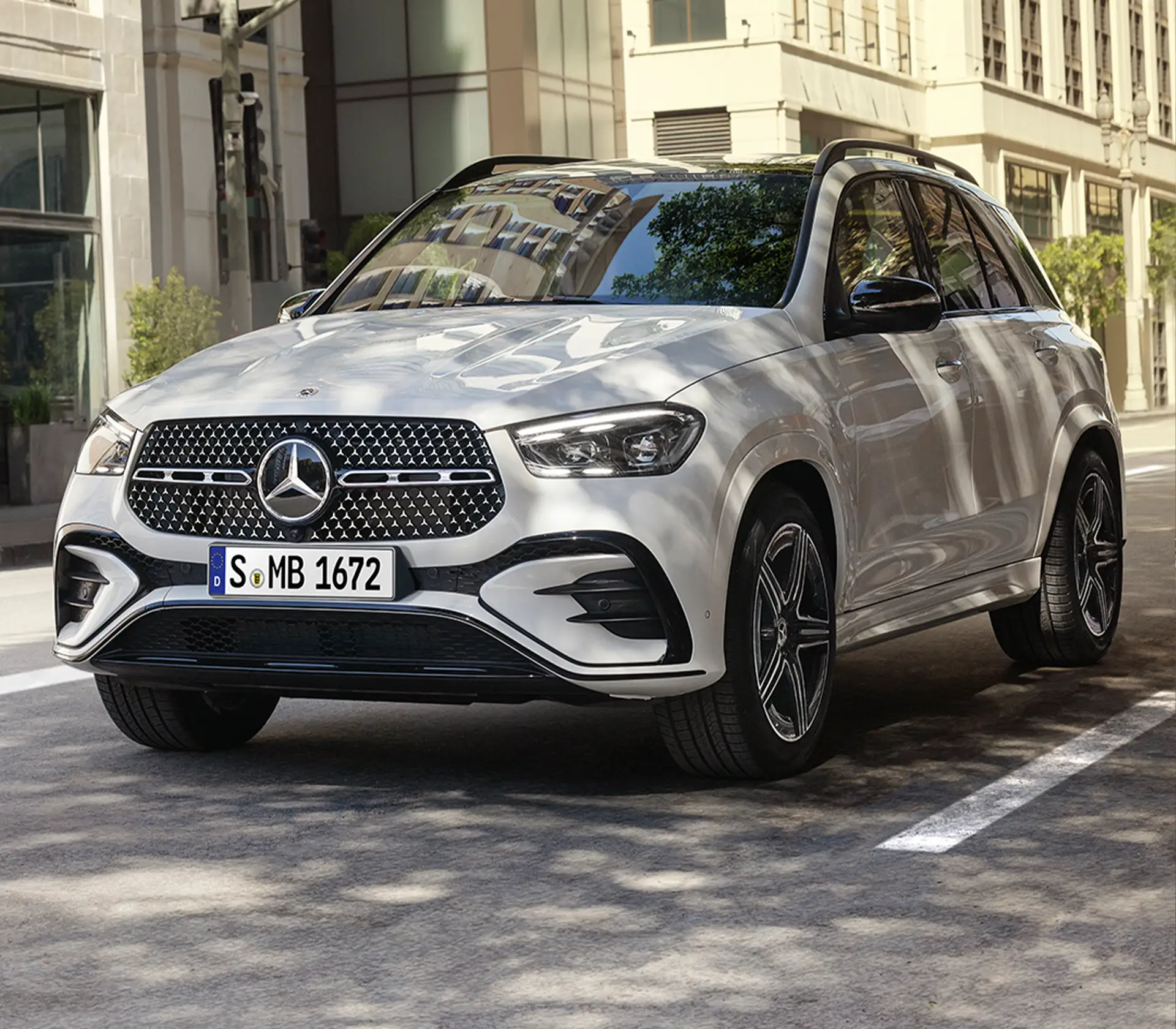 Mercedes-Benz GLE SUV Frontansicht