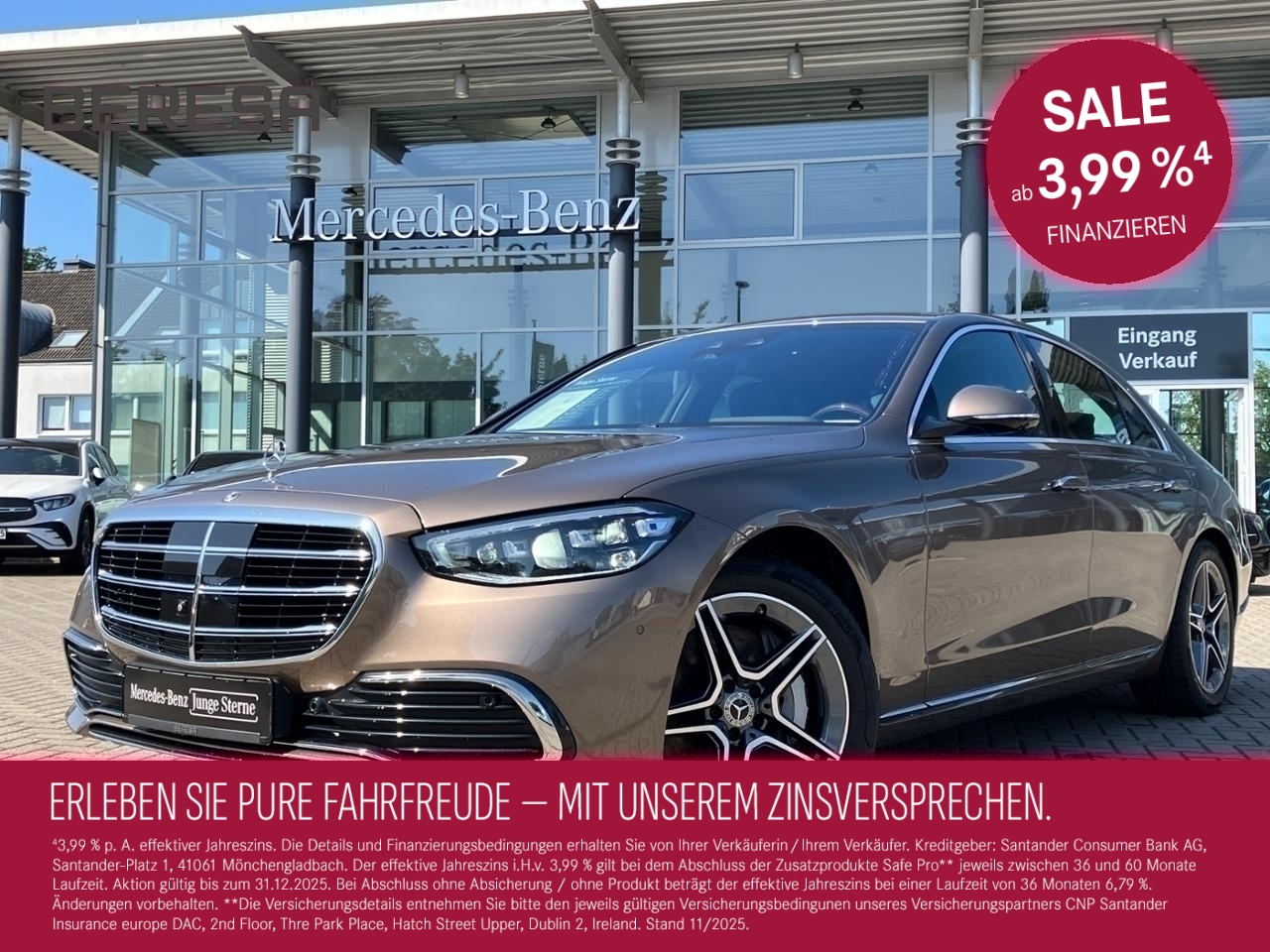 S 350 d 4M Fond-TV Massage Nappa HUD 19 Zoll AMG