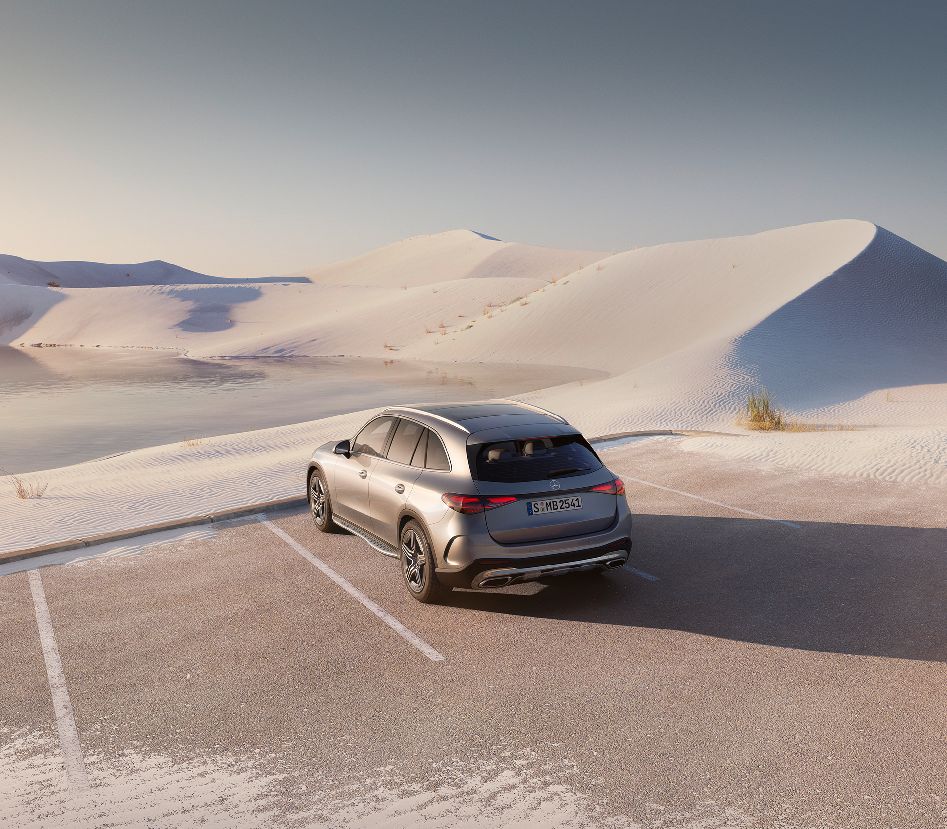 Mercedes-Benz GLC Heckansicht
