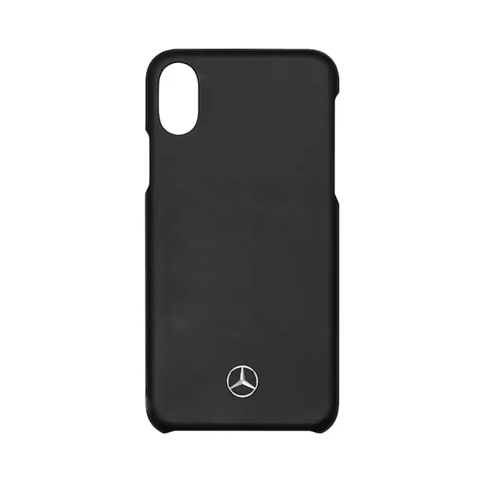 Mercedes-Benz Hülle für iPhone® X/XS, schwarz, Wireless Charging-fähig