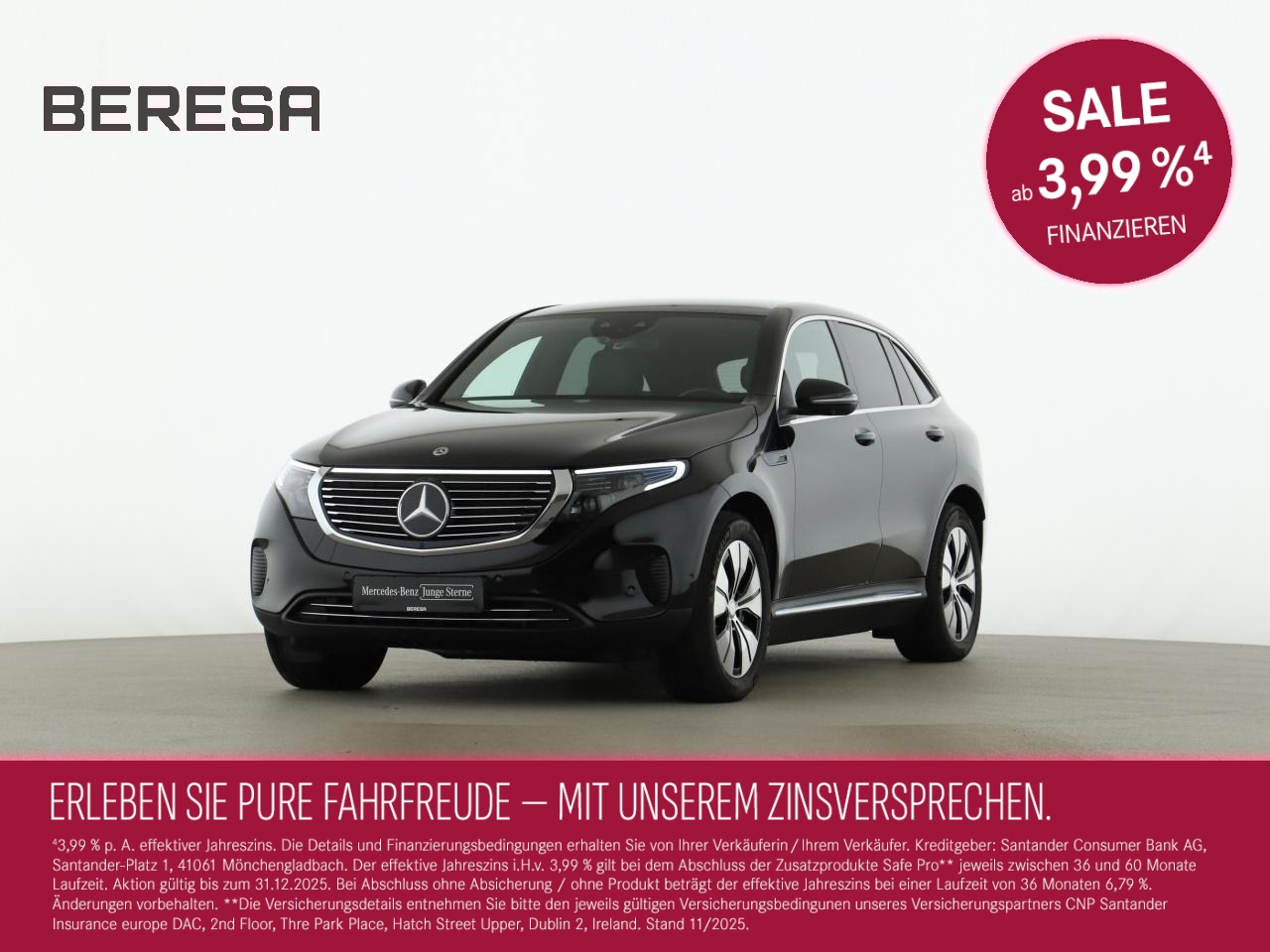 EQC 400 4M AHK 360° Memory Distronic Ambiente