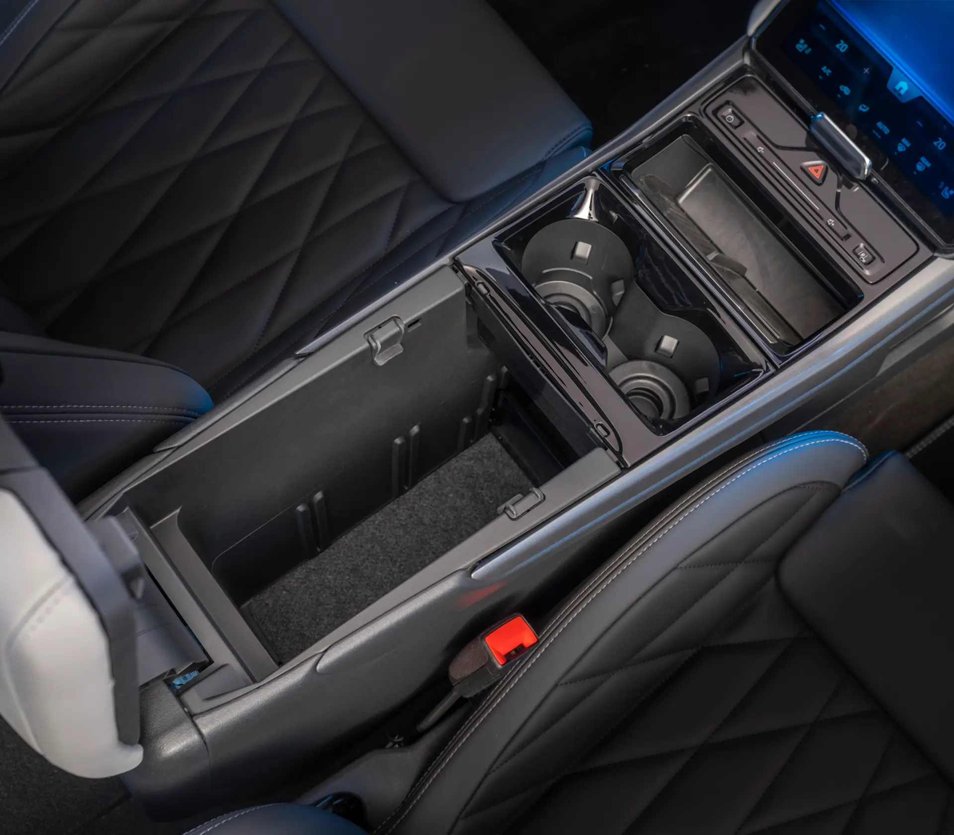 die Mittelkonsole beim Ford Explorer