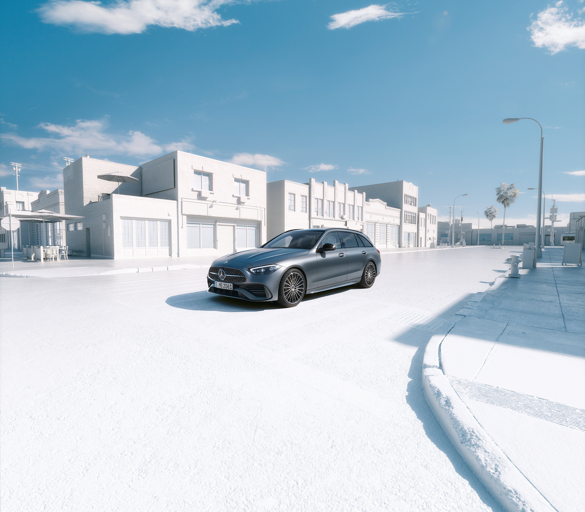 Mercedes-Benz C-Klasse T-Modell in grau