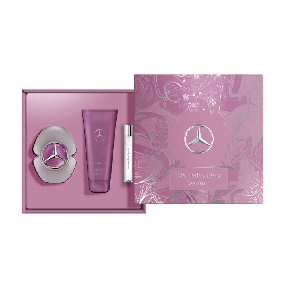 Mercedes-Benz Geschenkset Woman EdP für Damen mit Bodylotion & Pen Spray