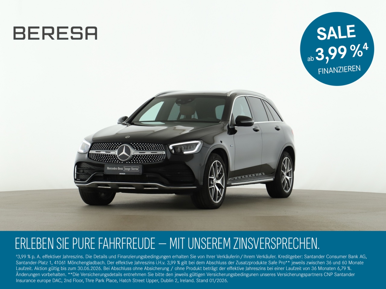 GLC 300 e 4M AMG Airmatic Pano AHK Leder