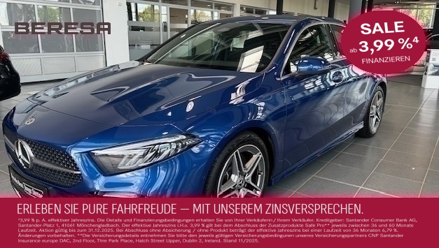 A 250 4M Limousine AMG Kamera LED Winter-Paket