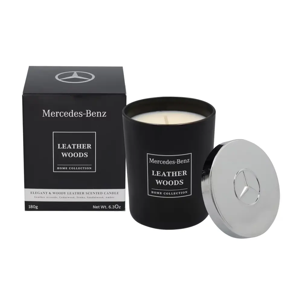 Mercedes-Benz Duftkerze Leather Woods 180 g