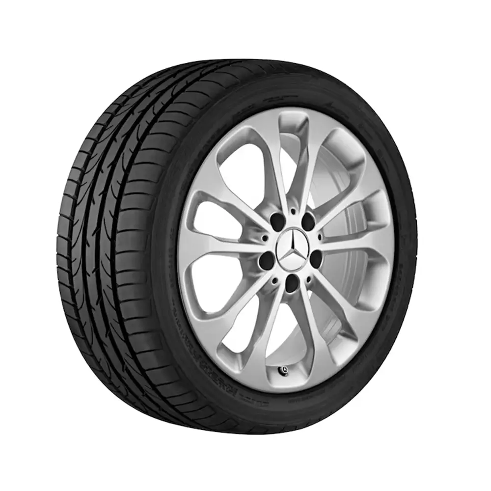 Mercedes-Benz 17 Zoll 5-Doppelspeichen Continental 215/60 M+S