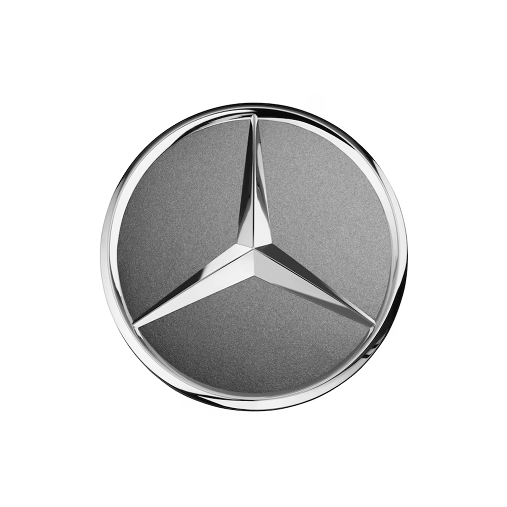Mercedes-Benz Radnabenabdeckung Stern grau 71,8 mm