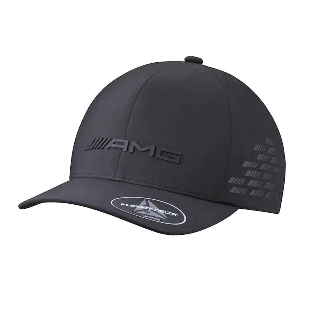 Mercedes-Benz AMG Cap Unisex Schwarz Flexfit Delta Original