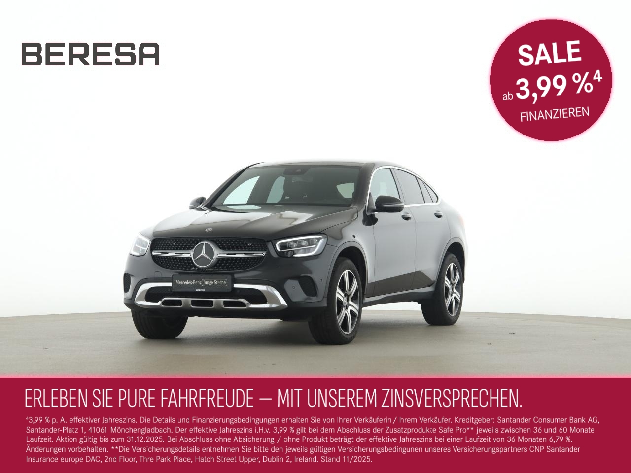 GLC 300 de 4M Coupé Exclusive MBUX AHK AUT LED