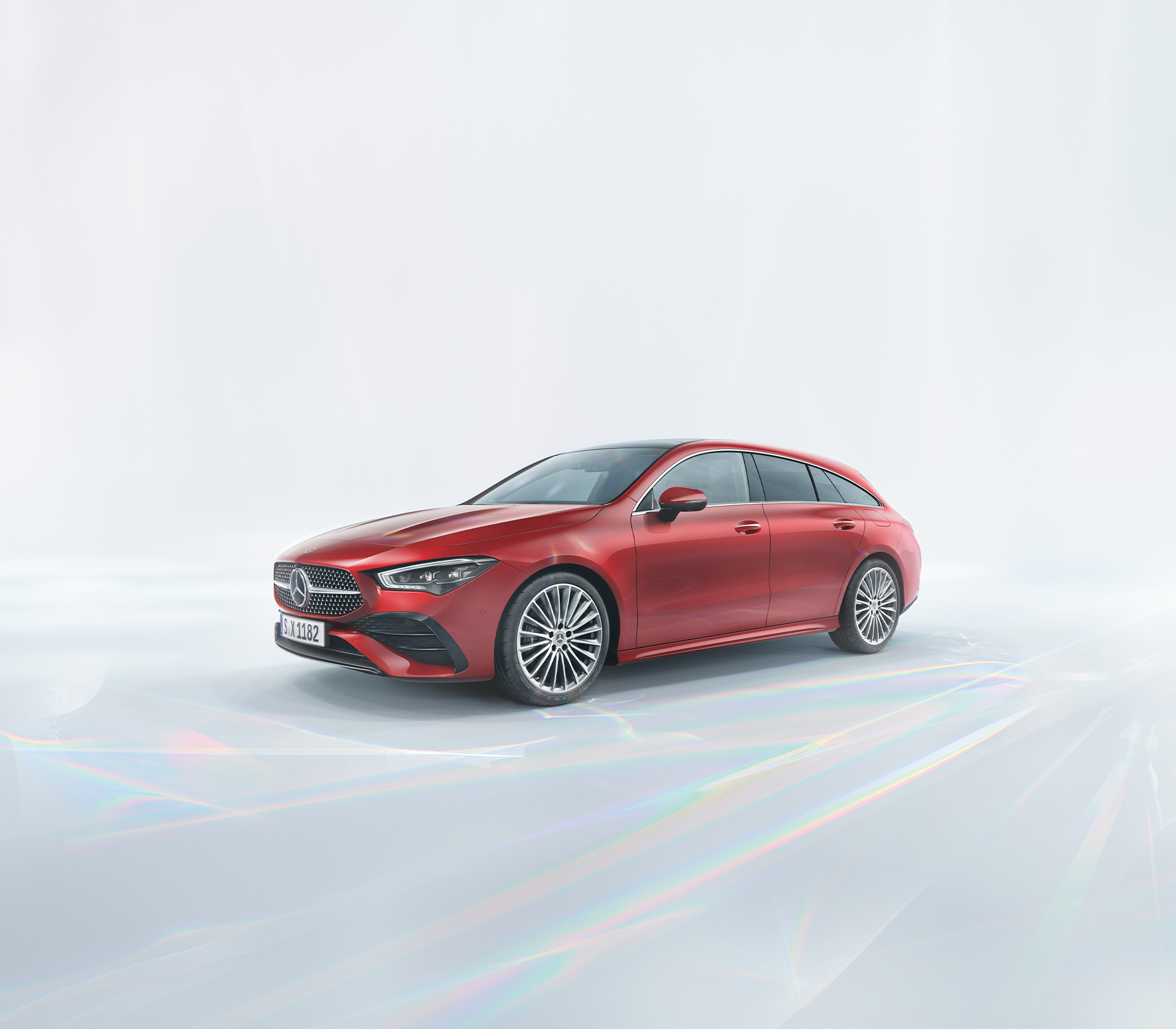 CLA Shootingbrake in Rot