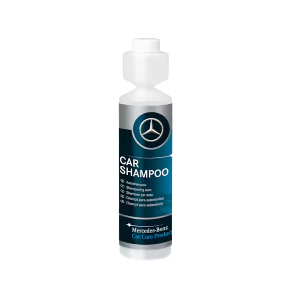 Mercedes-Benz Autoshampoo gegen Flugrost auf Lack, Glas, Chrom