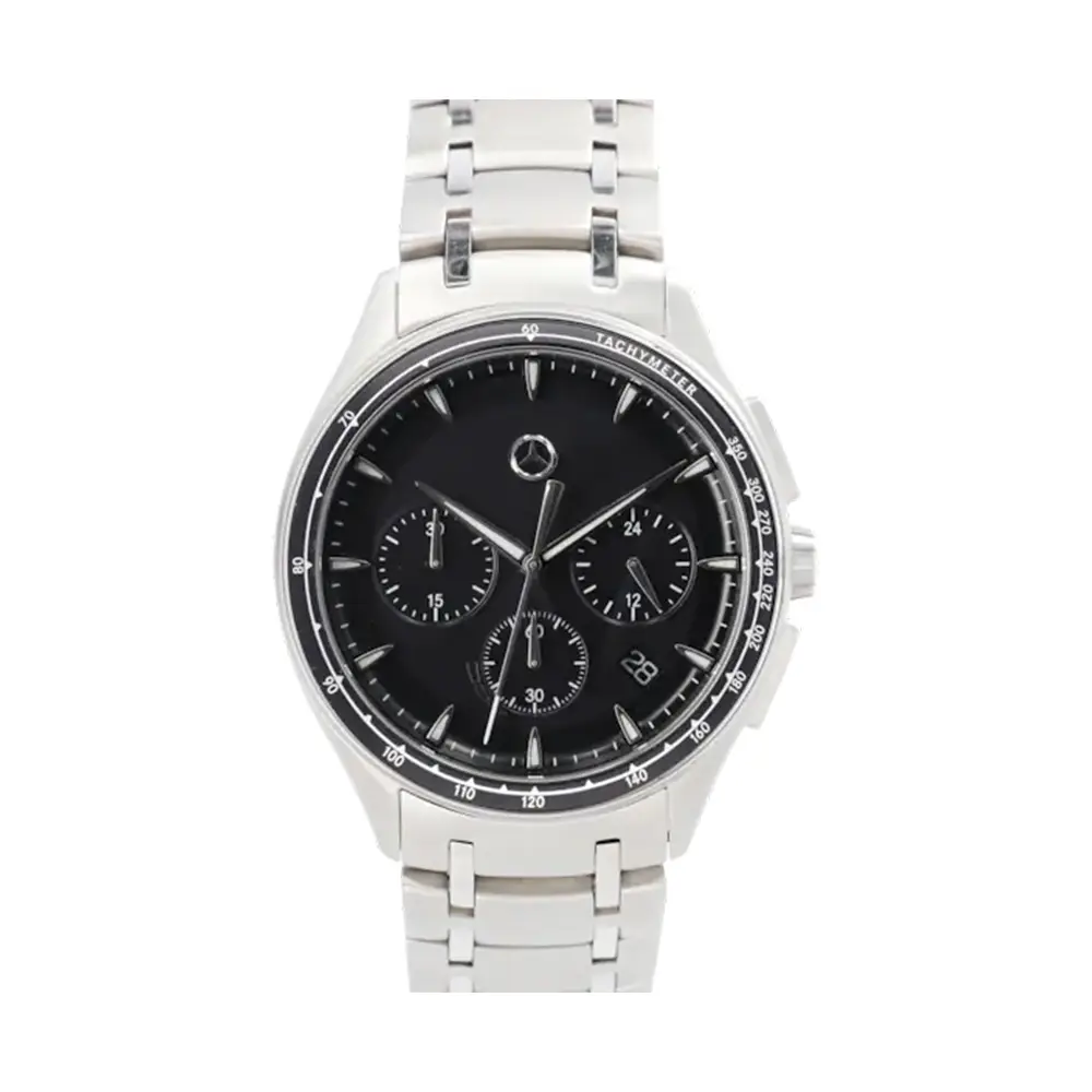 Mercedes-Benz Herren-Chronograph, Solarwerk & Tachymeterskala