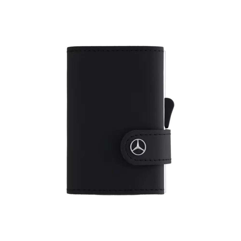 Mercedes-Benz Mini-Geldbörse aus Fahrzeugleder mit RFID-Schutz