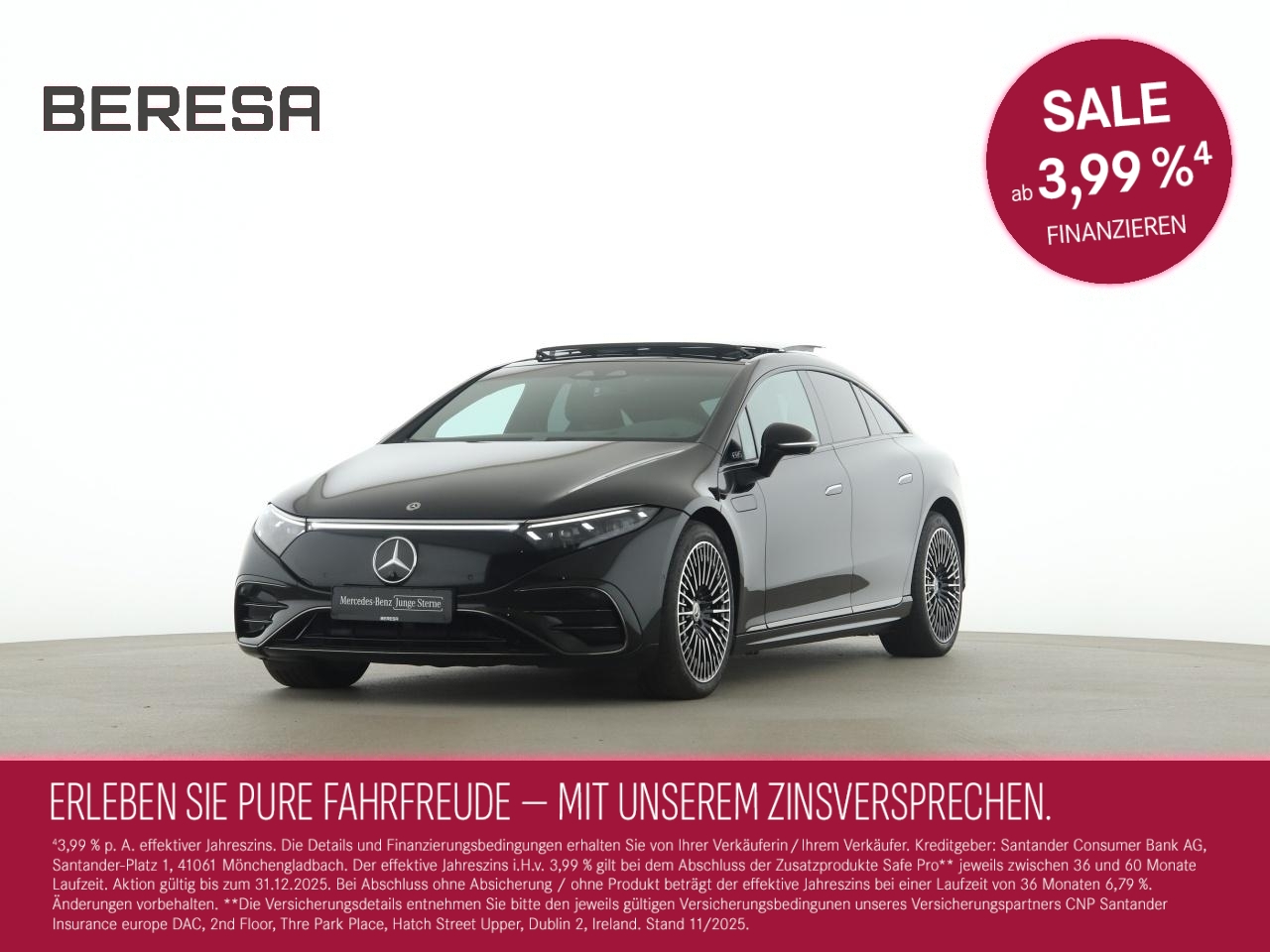 EQS 580 4M AMG Night Hyperscreen AHK HUD Massage