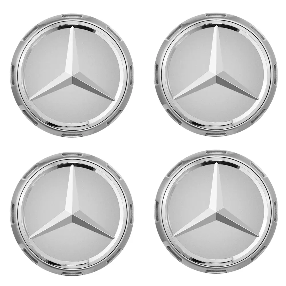 Mercedes-AMG 4x Radnabenabdeckung Zentralverschlussdesign