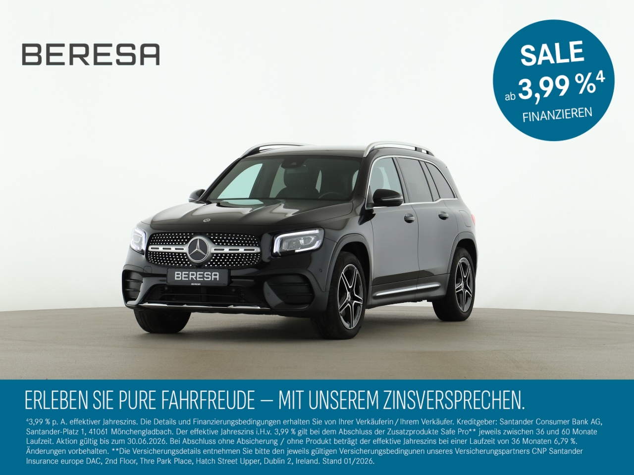 GLB 220 d 4M AMG MBUX Kamera LED Navi Park-Ass.