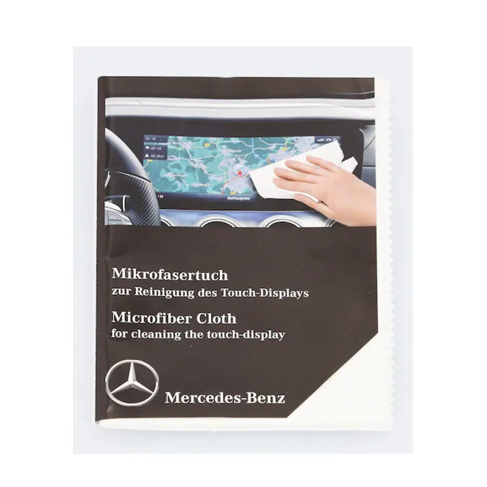 Mercedes-Benz Mikrofasertuch Weiß DIN A4