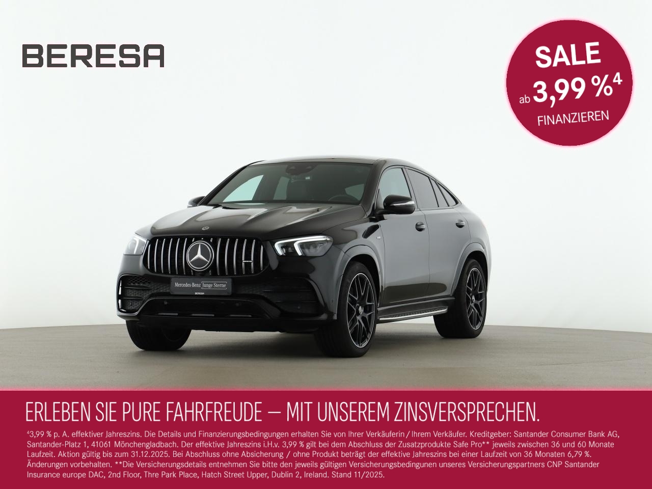 GLE 53 AMG 4M+ Coupé Pano AHK Perf. Abgas Kamera