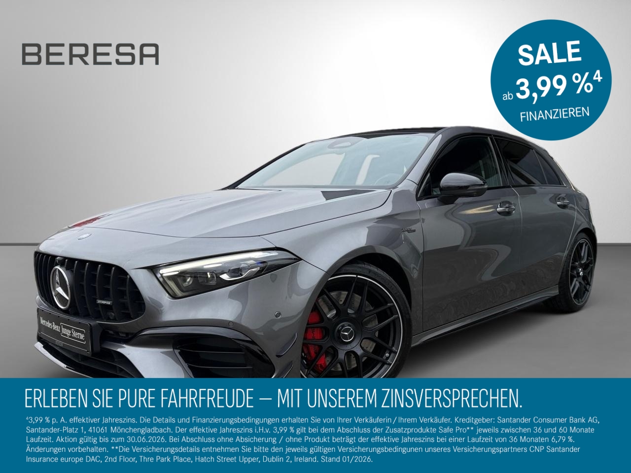 A 45 AMG S 4M+ Night Perf Sitze Aero Sitzklima