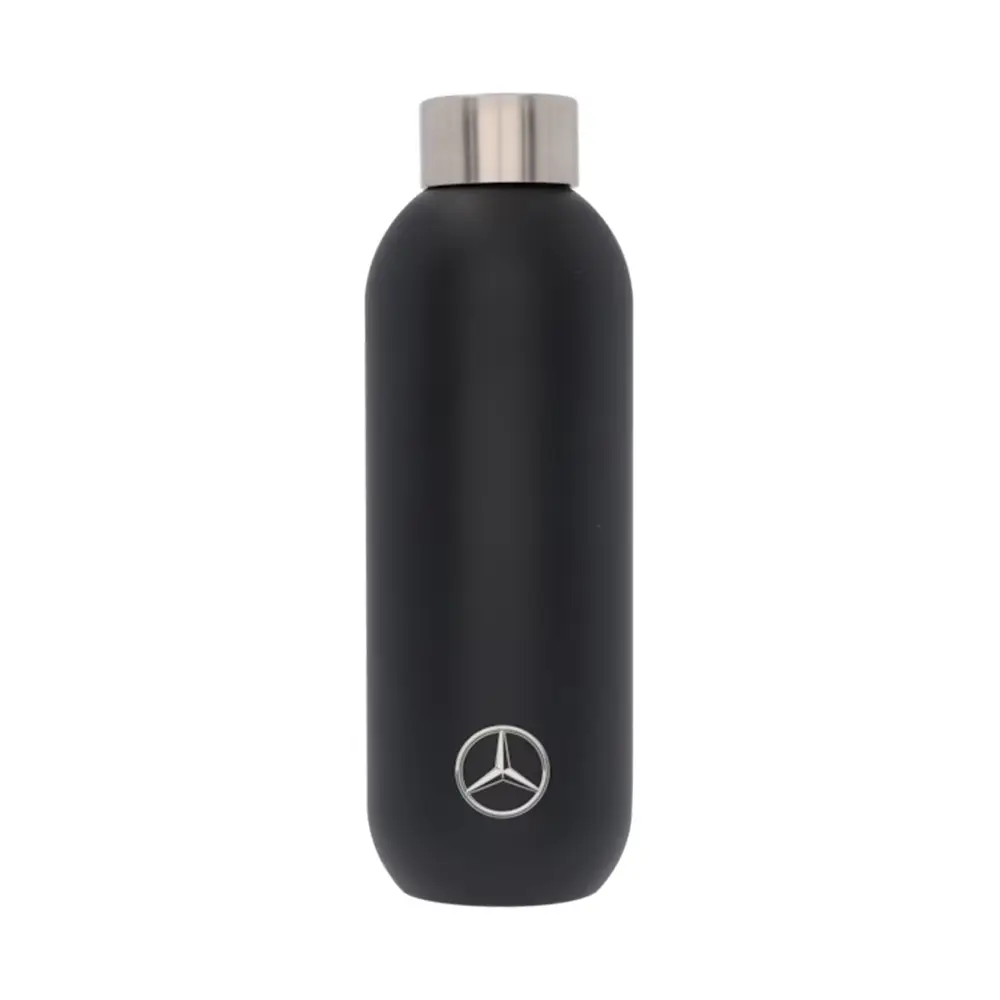 Mercedes-Benz Isoliertrinkflasche Schwarz Edelstahl 600ml