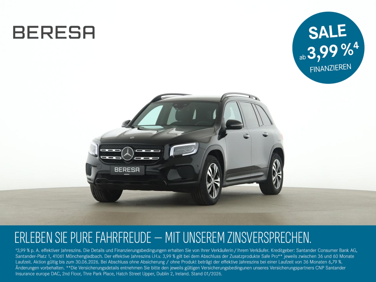 GLB 220 d Progressive AHK Distronic 7-Sitzer