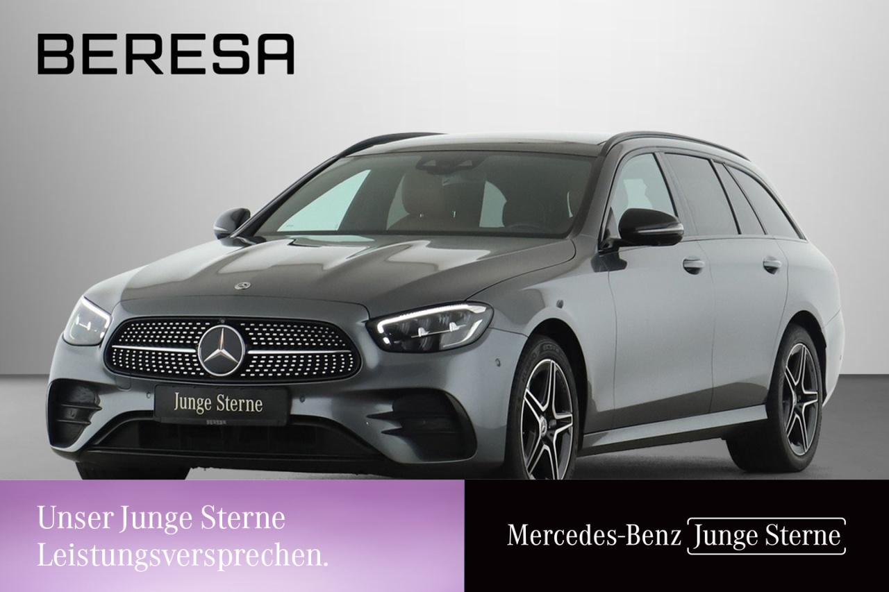 E 300 de 4M T AMG Distronic Pano AHK Leder braun
