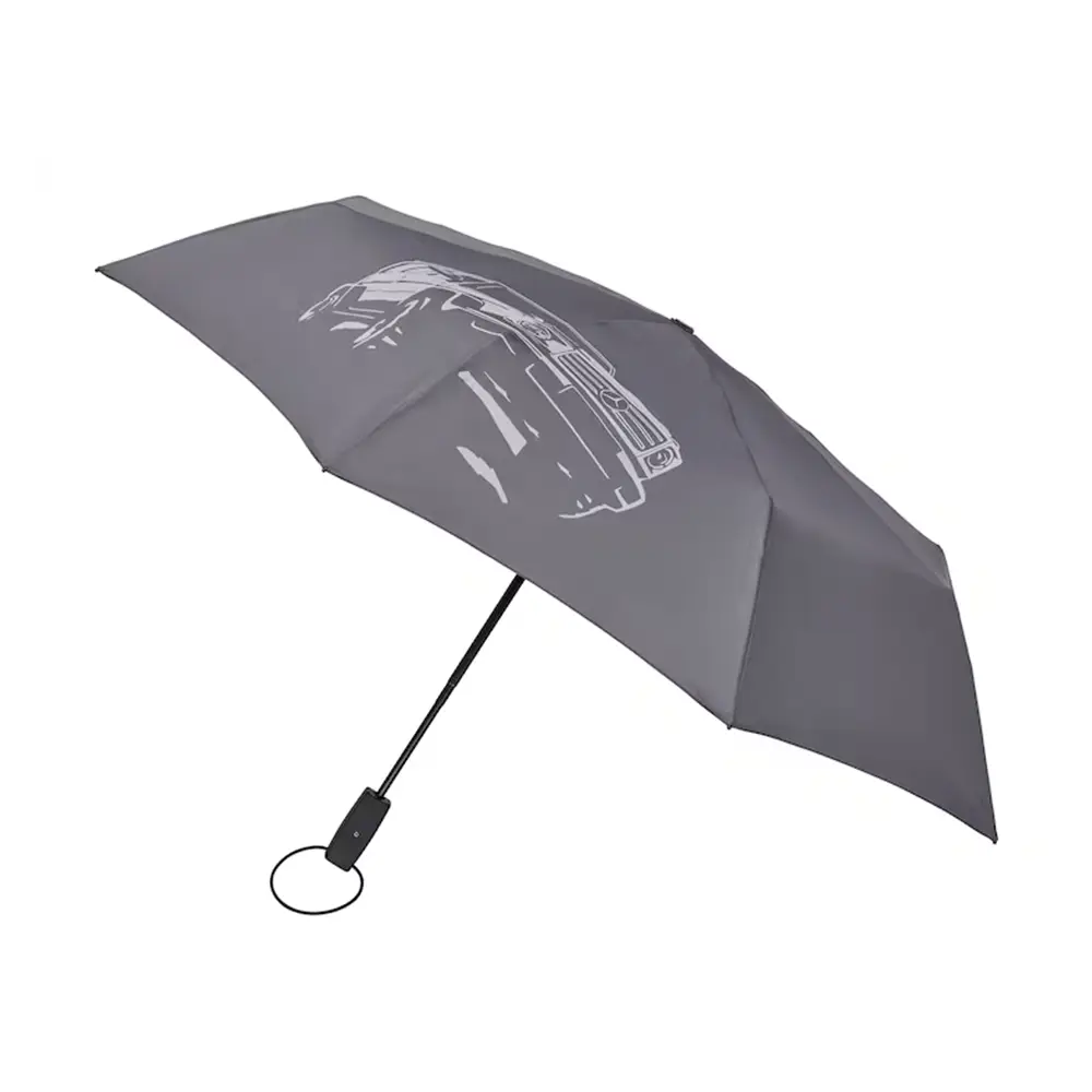 Mercedes-Benz Taschenschirm G-Klasse titangrau Windproof