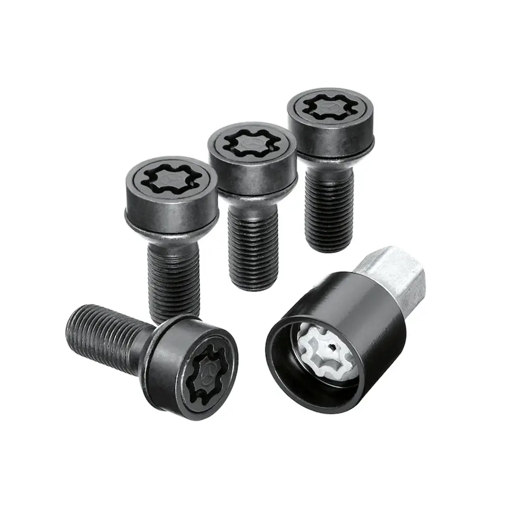 Mercedes-Benz Radsicherungssatz M14 x 1,5 x 27 - Schwarz