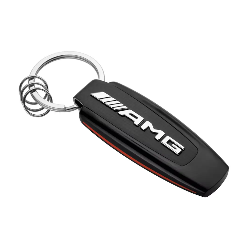 Mercedes-AMG Schlüsselanhänger Typo im Carbon-Look