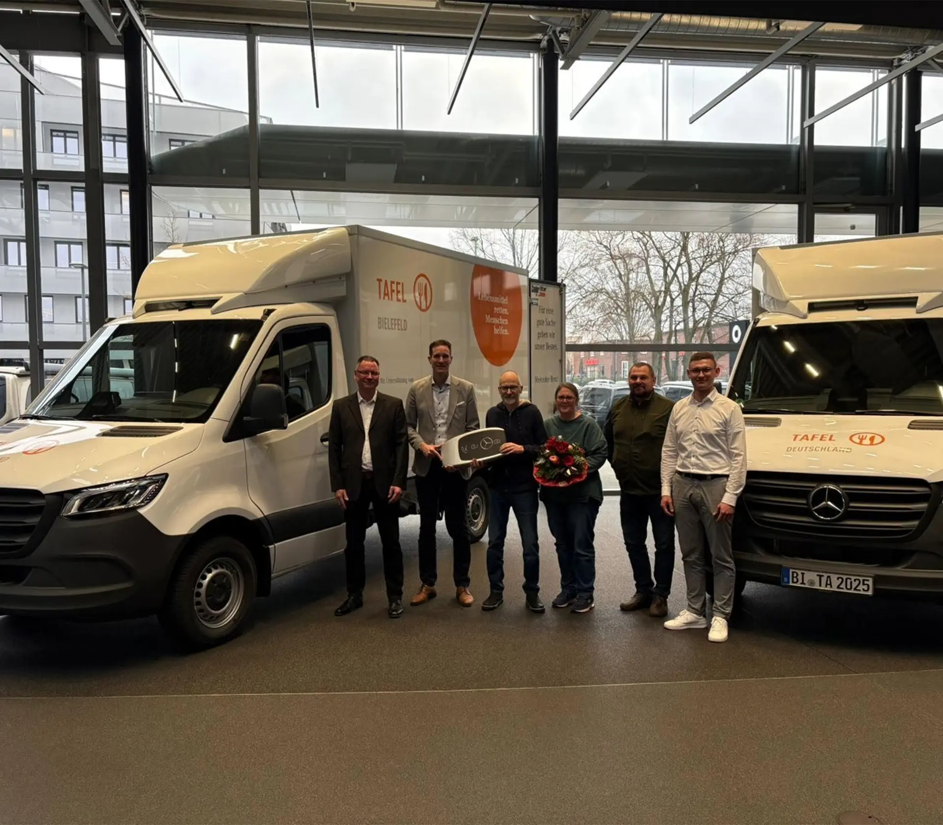 Neue Fahrzeuge für die Tafel