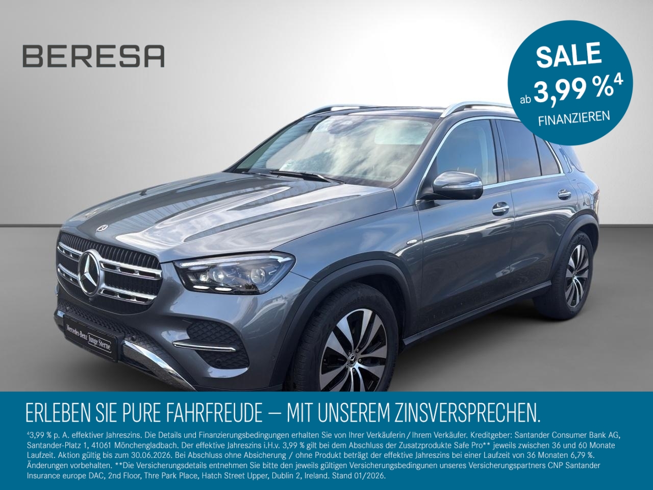 GLE 350 de 4M Advanced Plus Pano AHK 20 Zoll 360