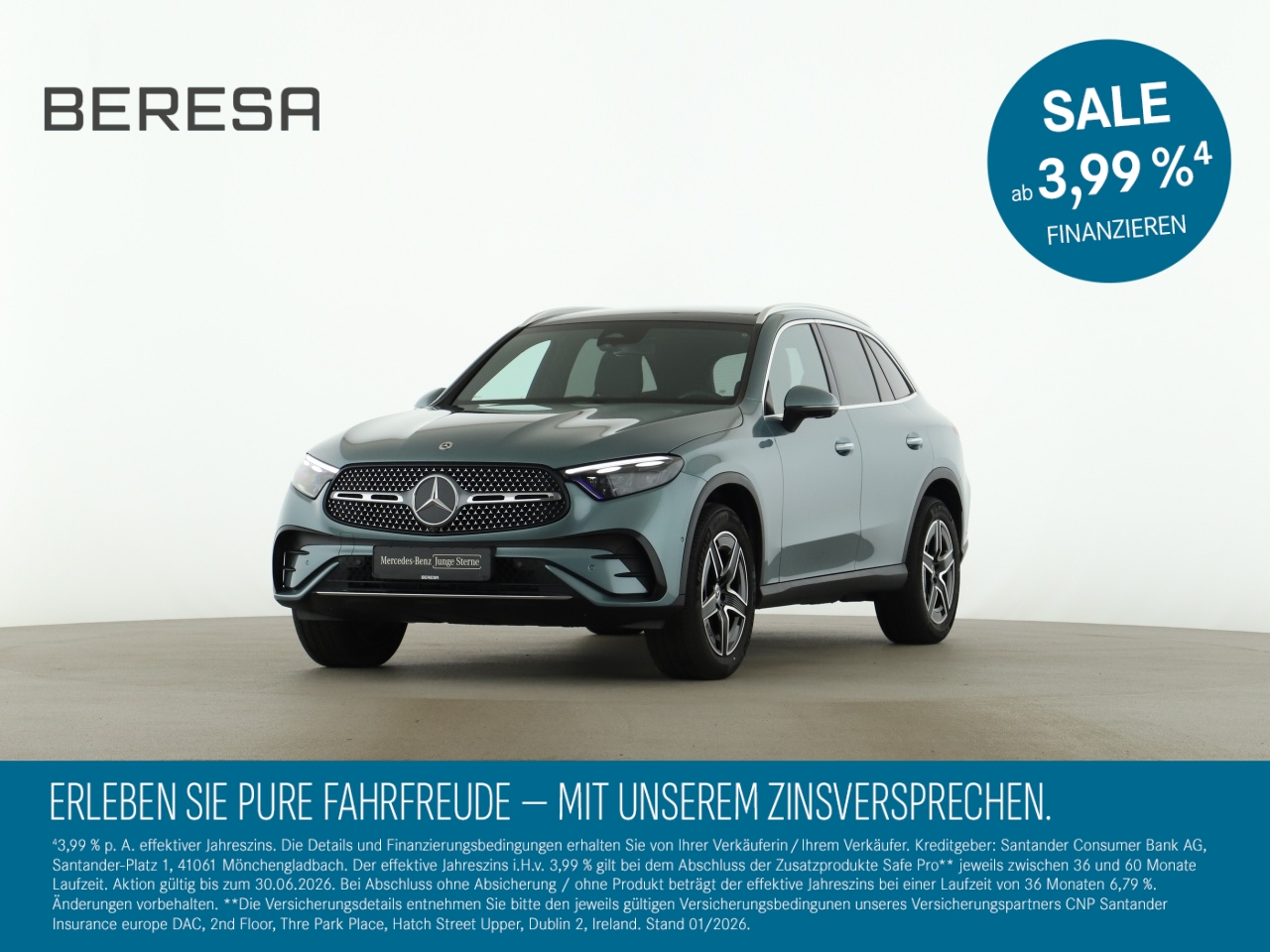 GLC 300 d 4M AMG Standhz Pano AHK HUD 19 Zoll