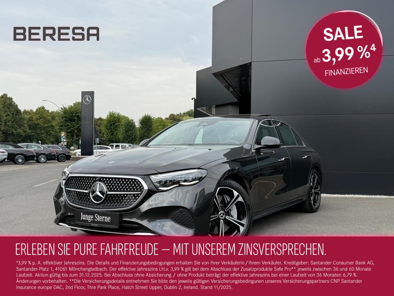 E 300 de Avantgarde AHK Pano.-Dach Distronic 360