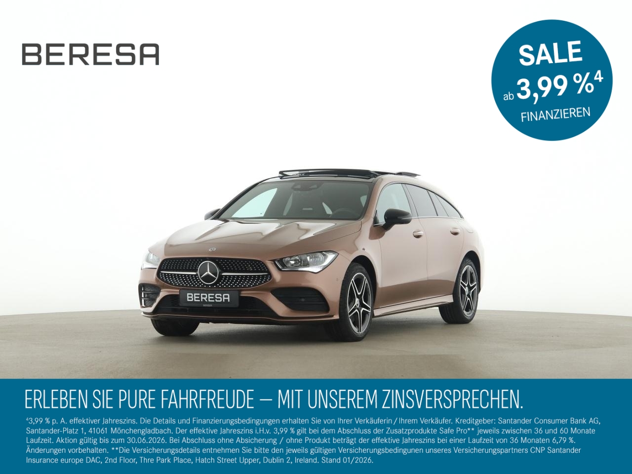 CLA 250 e SB AMG Night Pano Distronic Ambiente