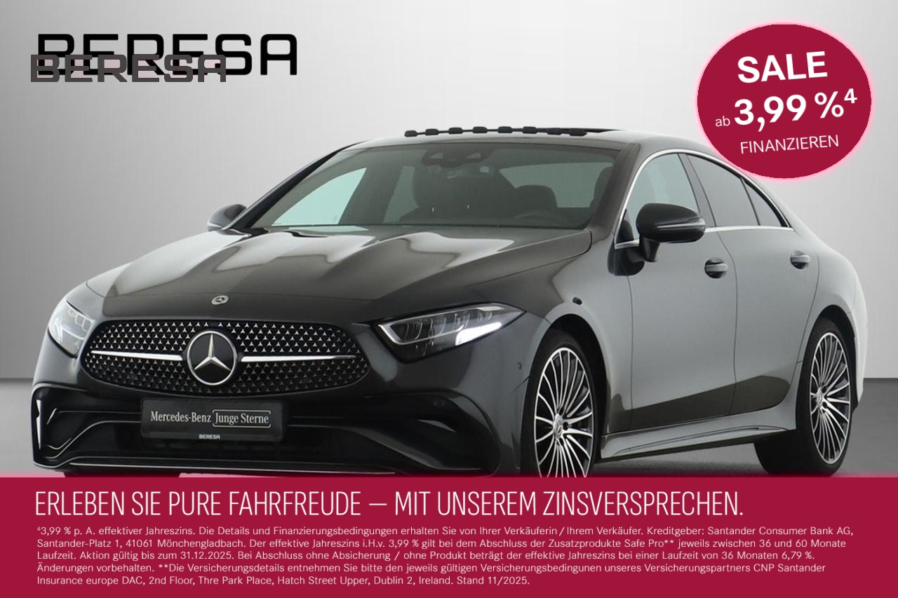 CLS 300 d 4M AMG Distronic Schiebedach Burmester